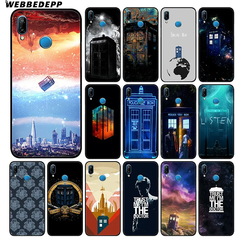 WEBBEDEPP Box Doctor Who Soft Case For Huawei P30 P20 Pro P10 P9 Lite 2017 P Smart 2019 & Nova 3 3i Y9 2019
WEBBEDEPP Box Doctor Who Soft Case For Huawei P30 P20 Pro P10 P9 Lite 2017 P Smart 2019 & Nova 3 3i Y9 2019
