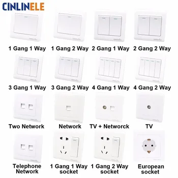 Luxury Wall Switch European Socket Lvory White Brief Art Weave Light Switch AC 110~250V 16A 86mm*86mm
Luxury Wall Switch European Socket Lvory White Brief Art Weave Light Switch AC 110~250V 16A 86mm*86mm