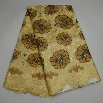 High Quality Gold Design Heavy Swiss Voile Lace in Switzerland Embroidered African Lace Fabric X243-04
High Quality Gold Design Heavy Swiss Voile Lace in Switzerland Embroidered African Lace Fabric X243-04