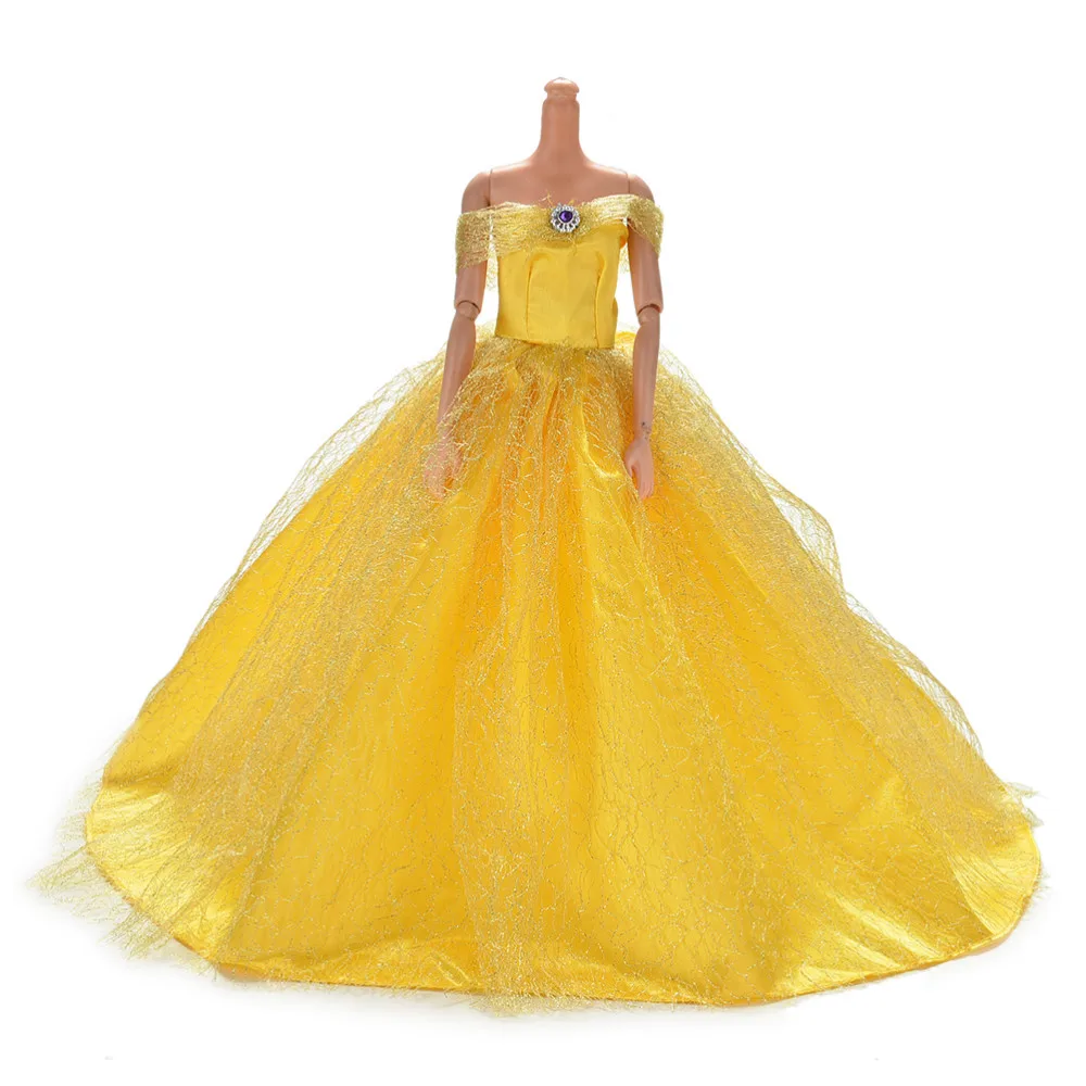 Желтое свадебное платье принцессы вечерние бальные длинные платья юбка