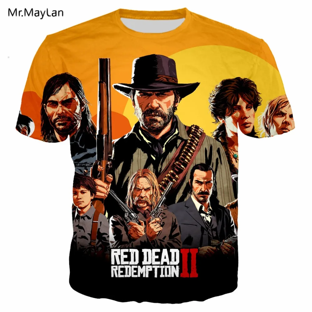 Game Red Dead: Redemption 3D Print T shirt Men/women Punk Streetwear T-shirt Boy Hipster Modis Tshirt New 6XL camiseta masculina
Game Red Dead: Redemption 3D Print T shirt Men/women Punk Streetwear T-shirt Boy Hipster Modis Tshirt New 6XL camiseta masculina