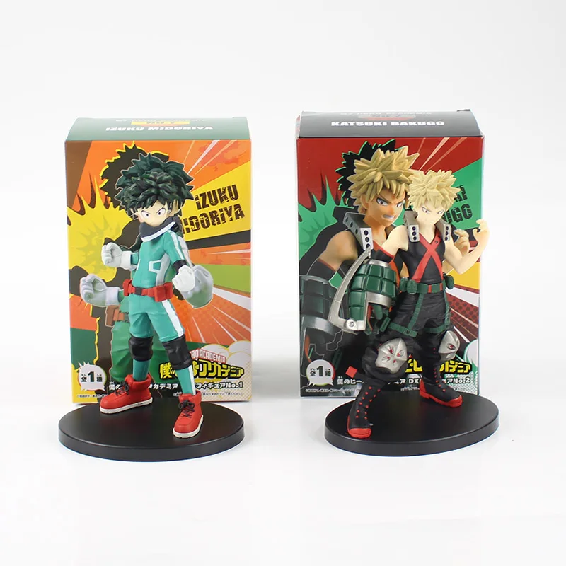 17cm My Hero Academia Izuku Midoriya Katsuki Bakugou Boku no Hero Academia Figurals PVC Action Figure Model Collectible Toy Doll
17cm My Hero Academia Izuku Midoriya Katsuki Bakugou Boku no Hero Academia Figurals PVC Action Figure Model Collectible Toy Doll