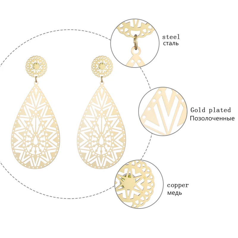 water drop earrings
