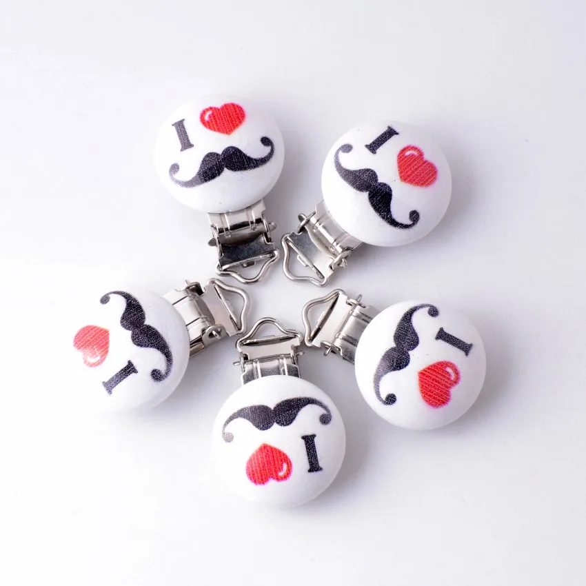 10PCs Baby Pacifier Clips Mixed Pattern White Wood Metal Holders Cute Infant Soother Clasps Funny Accessories 4.4cm x2.9cm
10PCs Baby Pacifier Clips Mixed Pattern White Wood Metal Holders Cute Infant Soother Clasps Funny Accessories 4.4cm x2.9cm
