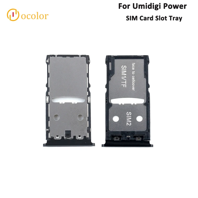 Ocolor для Umidigi Power лоток со слотом сим карты Новые запасные части SIM держатель карт