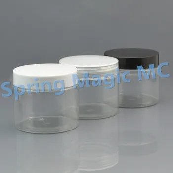 180g Transparent PET Cream Jars With white/black plastic Lid For mask/hair wax/cream cosmetic packaging,180ml cosmetic jars
180g Transparent PET Cream Jars With white/black plastic Lid For mask/hair wax/cream cosmetic packaging,180ml cosmetic jars