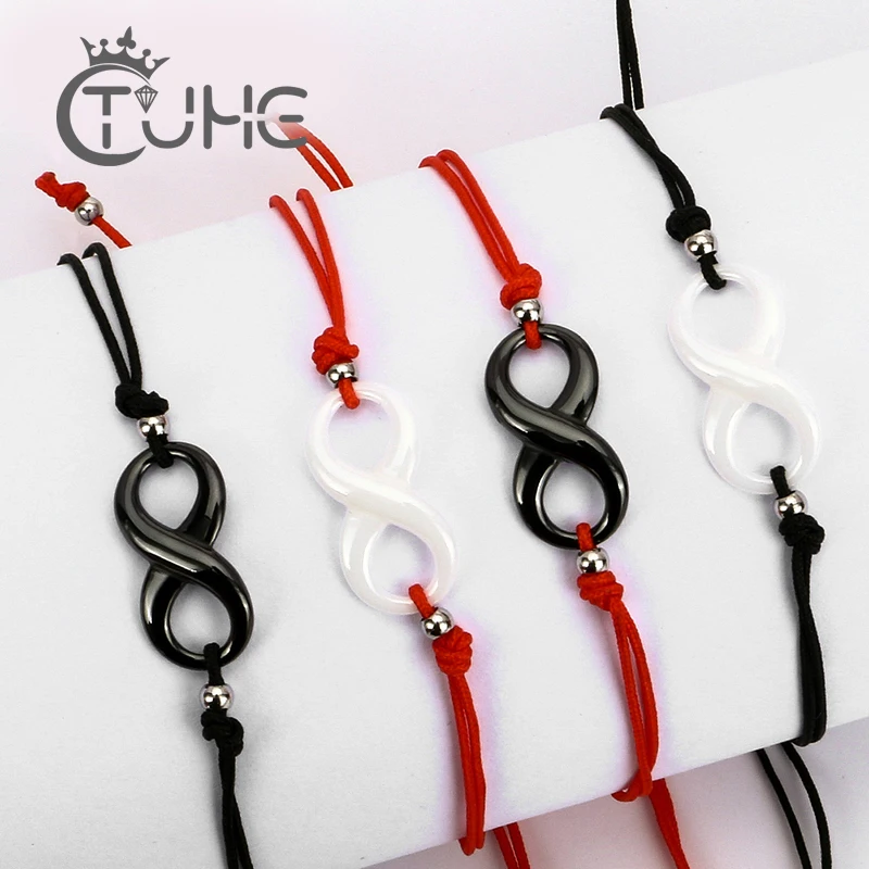 Red Thread Charm Amulet Innocuous Infinite Ceramic Red Black Rope Bracelet For Women Handmade Bangle Wax String Amulet Jewelry
Red Thread Charm Amulet Innocuous Infinite Ceramic Red Black Rope Bracelet For Women Handmade Bangle Wax String Amulet Jewelry