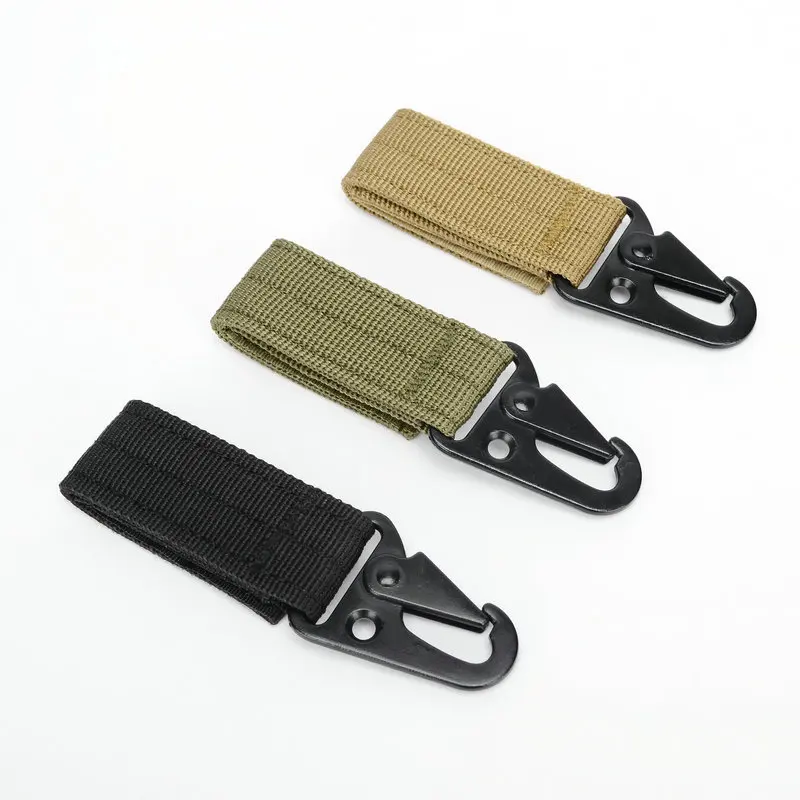 1Pack (3pcs) Tactical Gear Clip Band Buckle Keychain Carabiners Nylon Key Ring Holder Gear Keeper Quick Release For Molle Bags
1Pack (3pcs) Tactical Gear Clip Band Buckle Keychain Carabiners Nylon Key Ring Holder Gear Keeper Quick Release For Molle Bags
