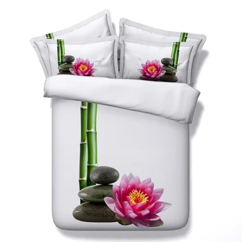 Bamboo Bedding set 3D Floral sheets duvet cover bedspread bed in a bag Designer doona Queen size King double twin single 4PCS
Bamboo Bedding set 3D Floral sheets duvet cover bedspread bed in a bag Designer doona Queen size King double twin single 4PCS