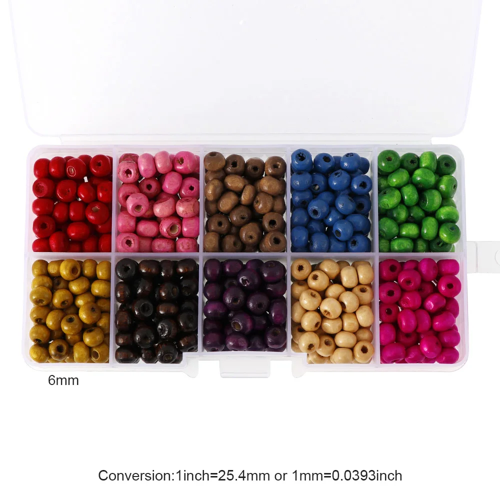 Assorted Colors Assorted Sizes Wooden Spacer Ball Round Beads Wood Bead Kit Mixed Jewelry Beads For Handcraft
Assorted Colors Assorted Sizes Wooden Spacer Ball Round Beads Wood Bead Kit Mixed Jewelry Beads For Handcraft