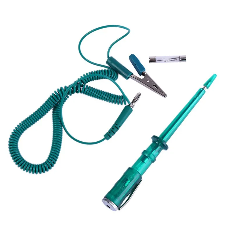 Car Styling Circuit Test Leads DC 6V 12V 24V Voltage Auto Vehicle Lighting car test Diagnostic Repair Car Tools
Car Styling Circuit Test Leads DC 6V 12V 24V Voltage Auto Vehicle Lighting car test Diagnostic Repair Car Tools