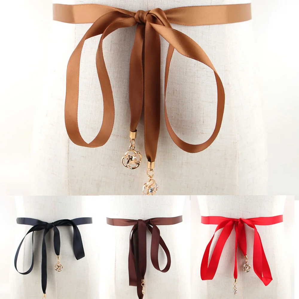 Women Ladies Skinny Lace-up Bowknot Waist Belt Female Dress Decoration Thin Belt BLTLL0307
Women Ladies Skinny Lace-up Bowknot Waist Belt Female Dress Decoration Thin Belt BLTLL0307