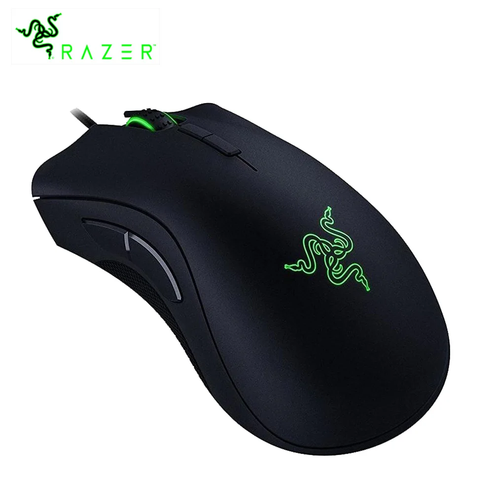 

Razer DeathAdder Elite Wired Gaming Mouse 16000DPI Optical Sensor Ergonomic 7 Buttons Mouse For Laptop Computer PC Gamer Mice