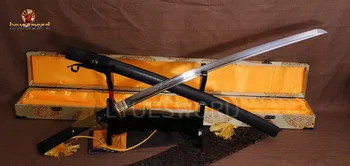 LYUESWORD FULL TANG SAMURAI SWORD CLAY TEMPERED HANDMADE KATANA FOLDED STEEL SHARPENED BLADE IRON TSUBA PRACTICAL CUT TREE
LYUESWORD FULL TANG SAMURAI SWORD CLAY TEMPERED HANDMADE KATANA FOLDED STEEL SHARPENED BLADE IRON TSUBA PRACTICAL CUT TREE
