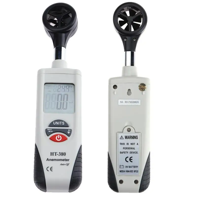 Outdoor Anemometer Portable Digital Handheld Anemometer Wind Speed Meter Thermometer Fishing Sailing Tool for Fishing Camping
Outdoor Anemometer Portable Digital Handheld Anemometer Wind Speed Meter Thermometer Fishing Sailing Tool for Fishing Camping
