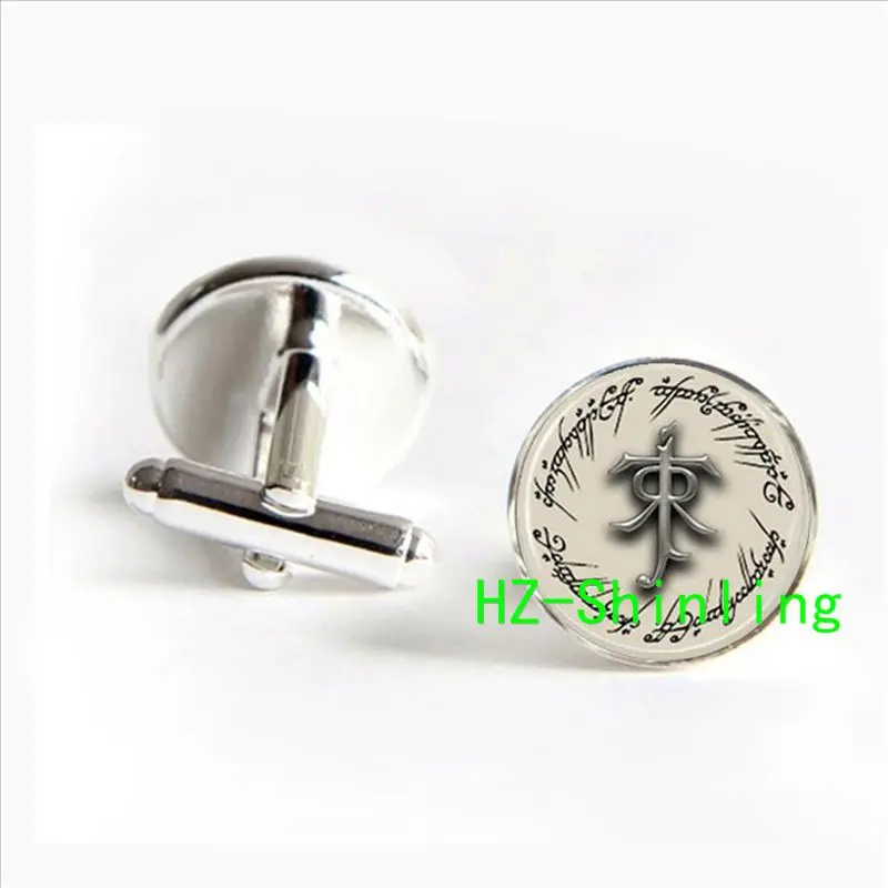 New Elf symbol LOTR jewelry Elf symbol LOTR cufflinks in silver photo cabochon glass chain cufflinks for her or him fashion
New Elf symbol LOTR jewelry Elf symbol LOTR cufflinks in silver photo cabochon glass chain cufflinks for her or him fashion
