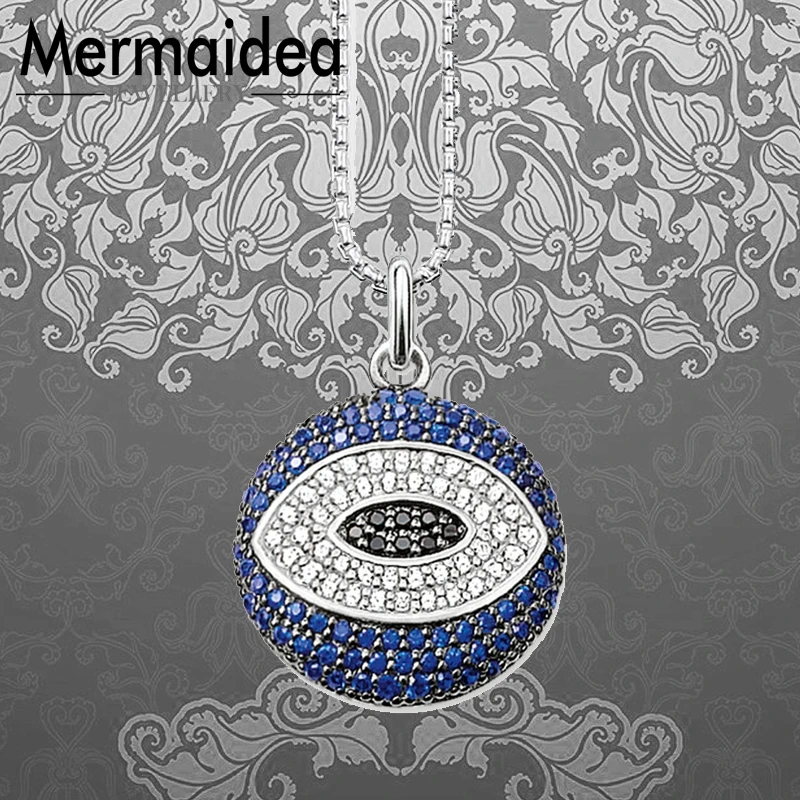 Link Chain Statement Pendant Necklace Turkish Eye Fashion 925 Sterling Silver Jewelry Classic Collares Gift Women Boy Girls
Link Chain Statement Pendant Necklace Turkish Eye Fashion 925 Sterling Silver Jewelry Classic Collares Gift Women Boy Girls