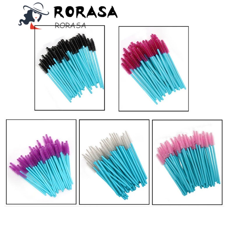 RORASA 50Pcs/Pack Micro Disposable Eyelash Brushes Wand Brushes Mascara Applicator Comb Eyelash Brushes Spoolers Makeup Tool Kit
RORASA 50Pcs/Pack Micro Disposable Eyelash Brushes Wand Brushes Mascara Applicator Comb Eyelash Brushes Spoolers Makeup Tool Kit
