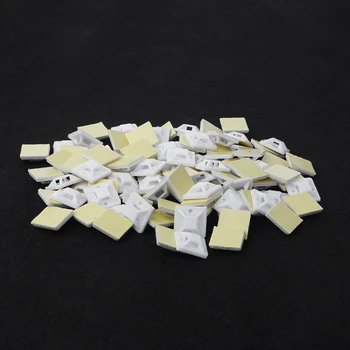 New High quality 100pcs 20x20mm Self Adhesive Cable Wire Zip Tie Mounts Mounting Base Clamps Clip L15
New High quality 100pcs 20x20mm Self Adhesive Cable Wire Zip Tie Mounts Mounting Base Clamps Clip L15
