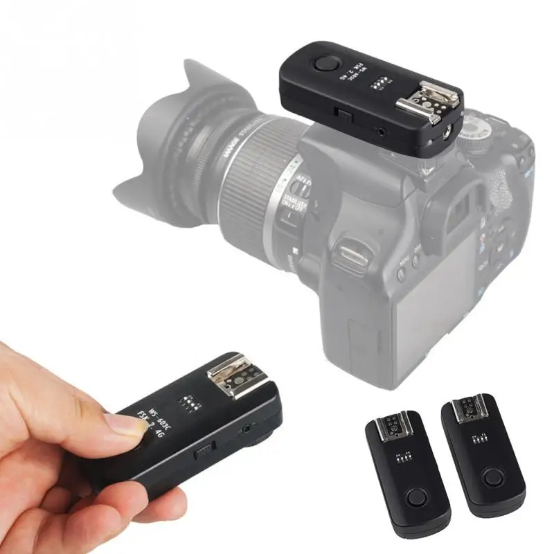 WS-603C 2.4Ghz 16 Channels Wireless Flash Trigger Synchronized Shutter Release Remote Control Transceiver for Canon for Nikon
WS-603C 2.4Ghz 16 Channels Wireless Flash Trigger Synchronized Shutter Release Remote Control Transceiver for Canon for Nikon