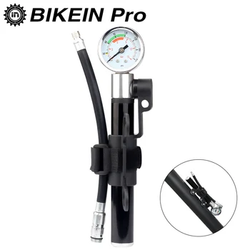 BIKEIN Bicycle Mini Pump with Gauge Portable MTB Bike Air Pump Ball Needle Presta & Schrader Adapter Mountain Bicycle Inflador
BIKEIN Bicycle Mini Pump with Gauge Portable MTB Bike Air Pump Ball Needle Presta & Schrader Adapter Mountain Bicycle Inflador