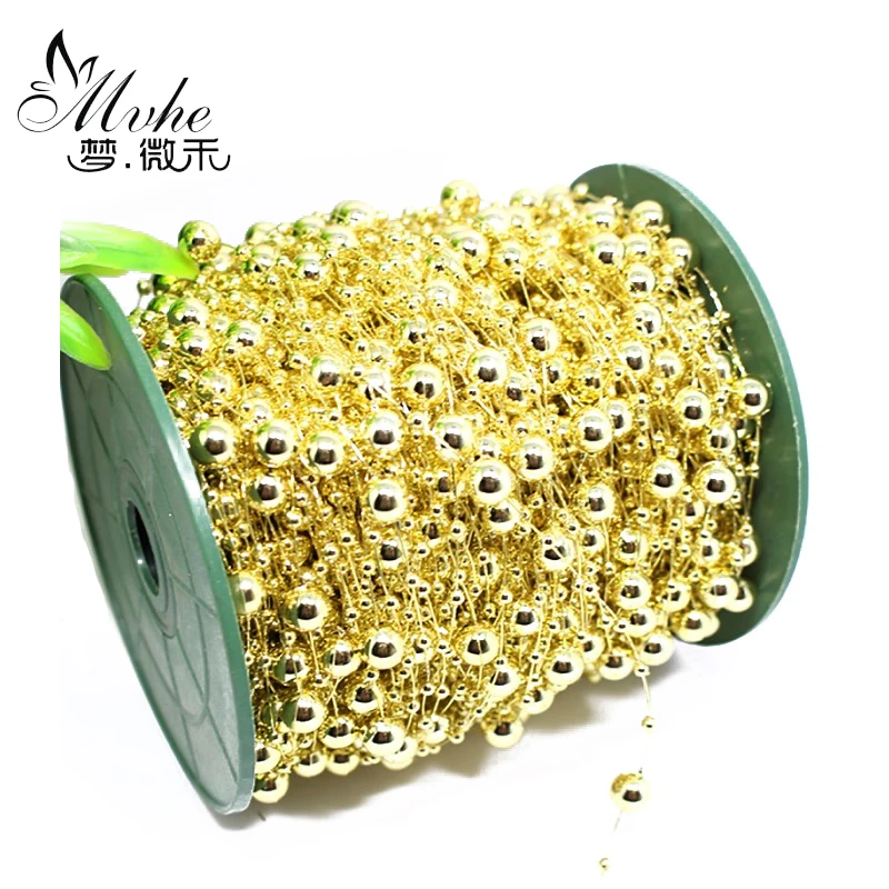 30 Meters Fishing Line Artificial Pearls Beads Chain Garland Flowers Wedding Party Decoration Products Supply Rose Gold
30 Meters Fishing Line Artificial Pearls Beads Chain Garland Flowers Wedding Party Decoration Products Supply Rose Gold