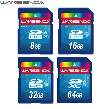100% Real Capacity WANSENDA SD Card 32GB 64GB Memory Card 16GB 8GB 4GB SDHC SDXC Flash Memory Card free package
100% Real Capacity WANSENDA SD Card 32GB 64GB Memory Card 16GB 8GB 4GB SDHC SDXC Flash Memory Card free package