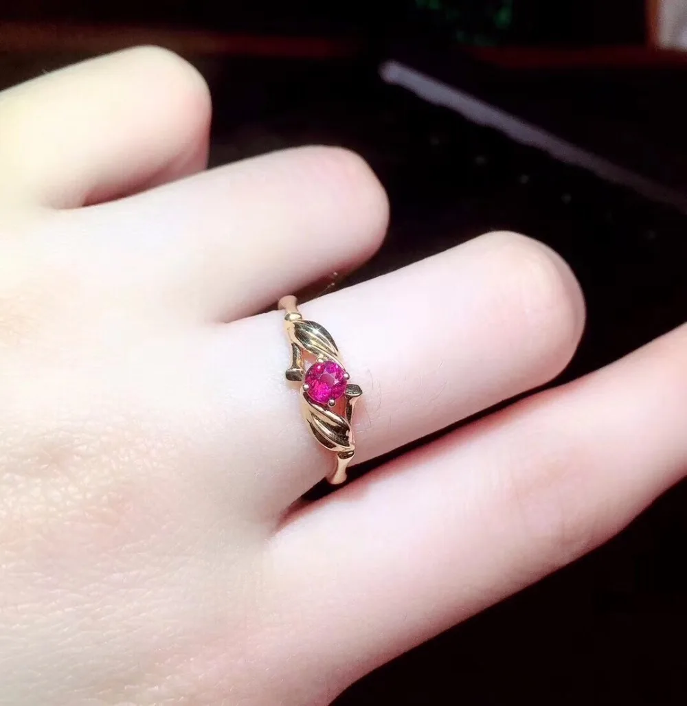 Fine Jewelry 18K Rose Gold Real Natural Rubi Tourmaline Gemstone Diamond Wedding Engagement Female Rings for Women Fine Ring
Fine Jewelry 18K Rose Gold Real Natural Rubi Tourmaline Gemstone Diamond Wedding Engagement Female Rings for Women Fine Ring