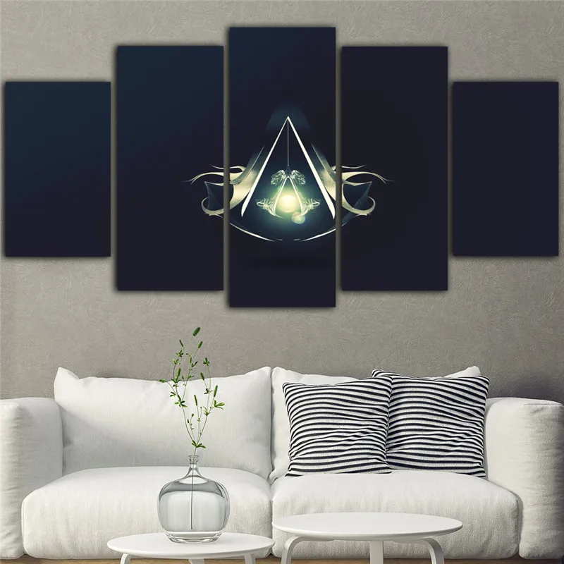 5Piece Black Picture Printed Posters Cuadros Modernos Wall Painting Art Canvas Assassins Creed Wall Art Waterproof Ink Painting
5Piece Black Picture Printed Posters Cuadros Modernos Wall Painting Art Canvas Assassins Creed Wall Art Waterproof Ink Painting