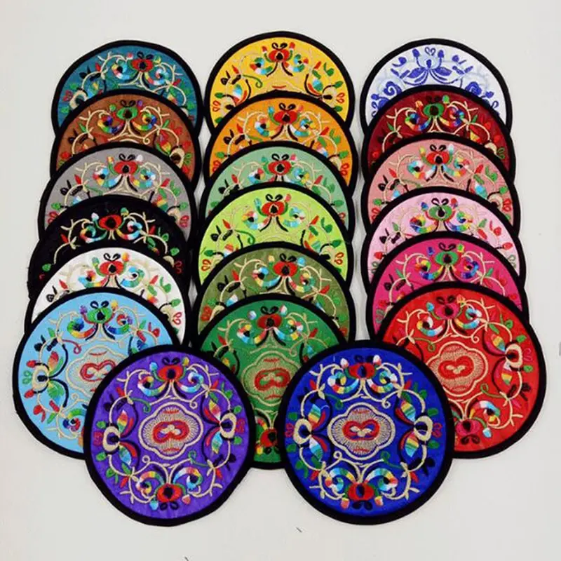 Retro Non-woven Embroidery Floral Pattern Ethnic Coaster Tribal Cup Teapot Mat Drink Holder Floral Placemat
Retro Non-woven Embroidery Floral Pattern Ethnic Coaster Tribal Cup Teapot Mat Drink Holder Floral Placemat