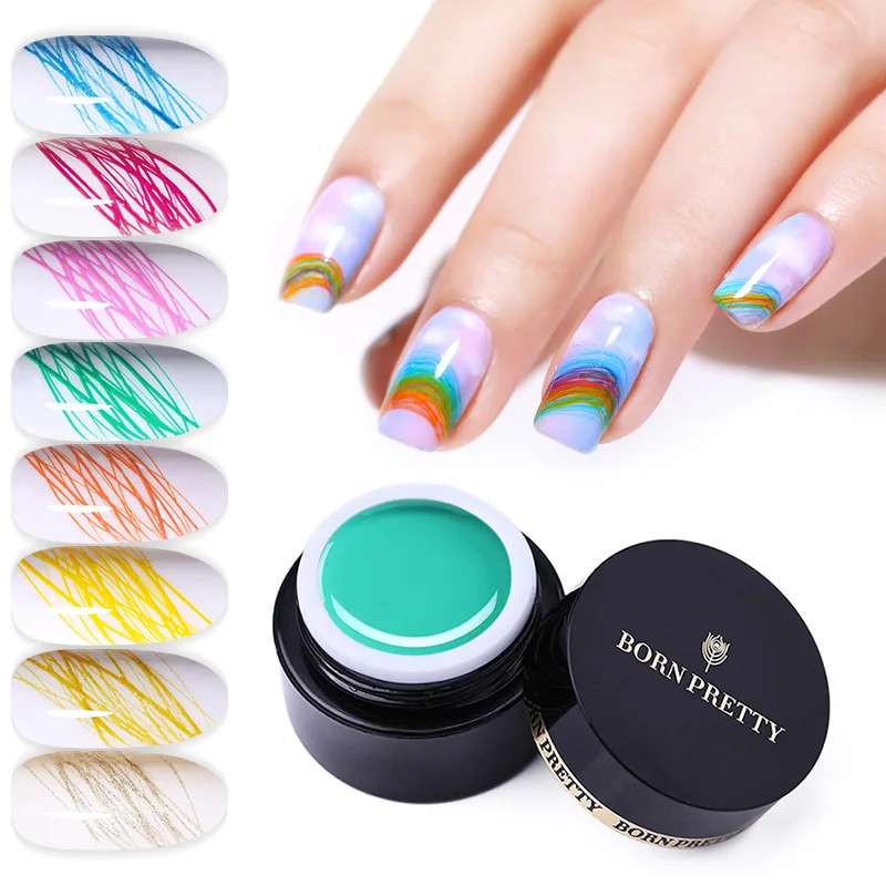 BORN PRETTY 5ml Fluorescent Wire Drawing Gel Polish Nail Art Pull Line Gel Thick Elastic Paint UV Gel Spider Varnish
BORN PRETTY 5ml Fluorescent Wire Drawing Gel Polish Nail Art Pull Line Gel Thick Elastic Paint UV Gel Spider Varnish