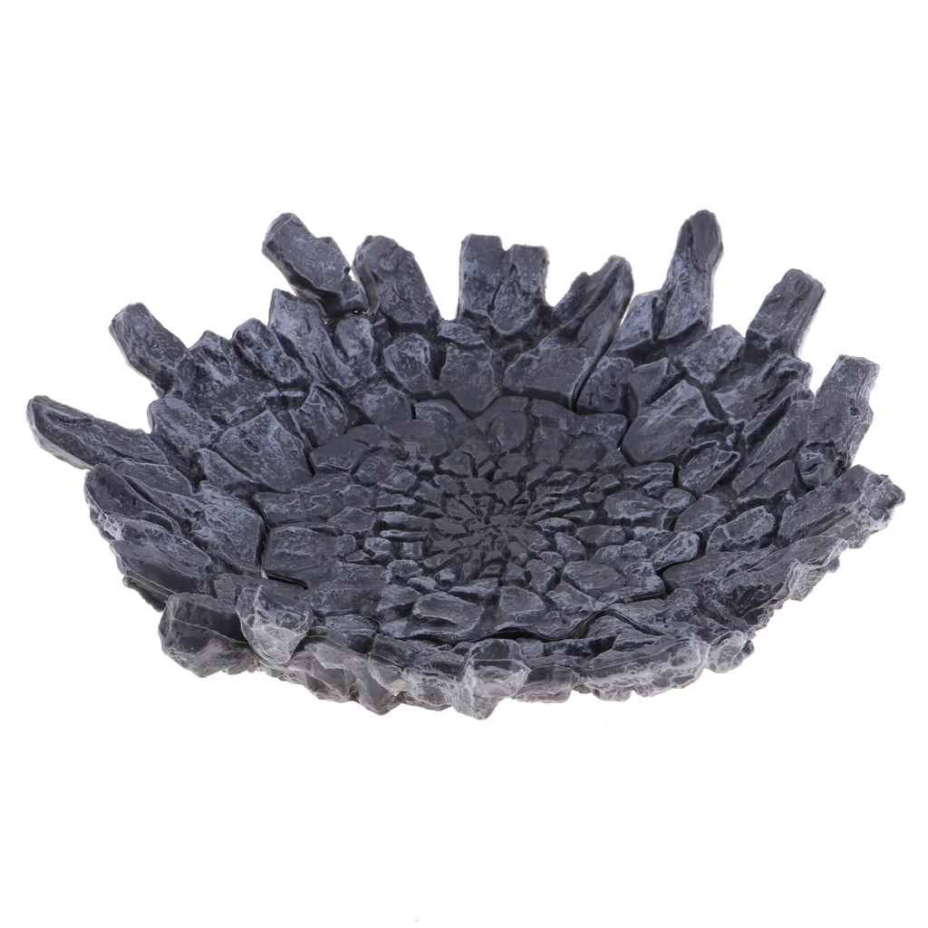 Anime TV Action Figure Doll Display Stand Rock Crack Effect Plastic for Saint Seiya Kamen Rider SHF