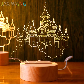 3D Night Lamp Wooden Stand Lamp Nordic Wind Decorative Lamp Birthday Gift Lamp Valentine's Day Gift Fairy Tales Castle Animal 
3D Night Lamp Wooden Stand Lamp Nordic Wind Decorative Lamp Birthday Gift Lamp Valentine's Day Gift Fairy Tales Castle Animal