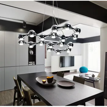 10/18 Lights Nodric Art Dining Room Led Pendant Light Stainless Steel Special Design Bar Counter Bedroom Light
10/18 Lights Nodric Art Dining Room Led Pendant Light Stainless Steel Special Design Bar Counter Bedroom Light