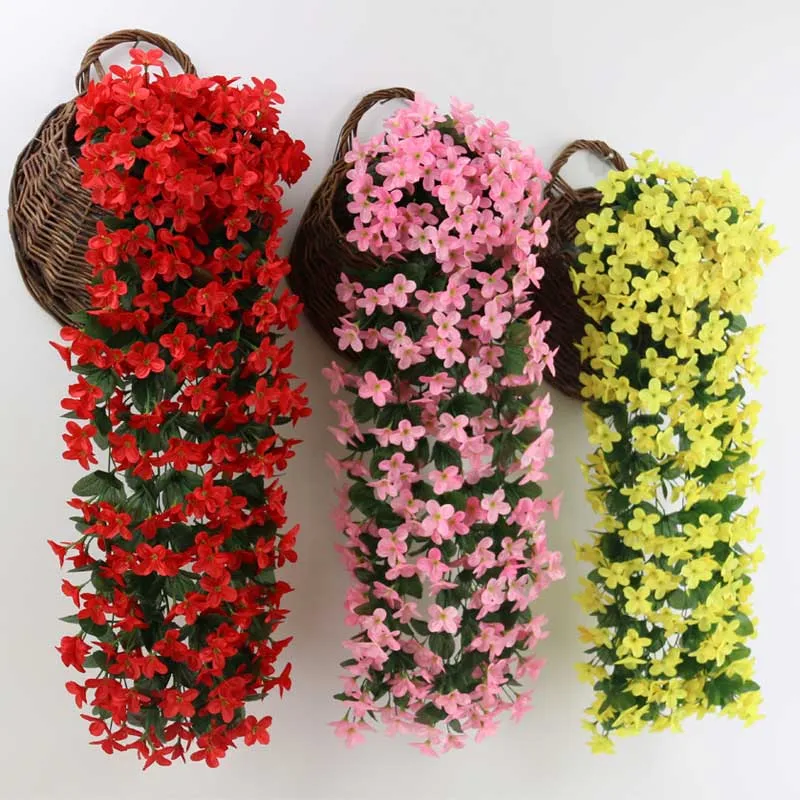 Artificial Fake Hanging Vine Plant Leaves Garland Home Garden Wall Decoration artificial flowers for wedding supplies
Artificial Fake Hanging Vine Plant Leaves Garland Home Garden Wall Decoration artificial flowers for wedding supplies