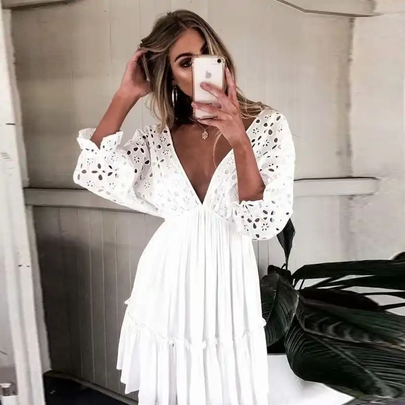 aliexpress white dress