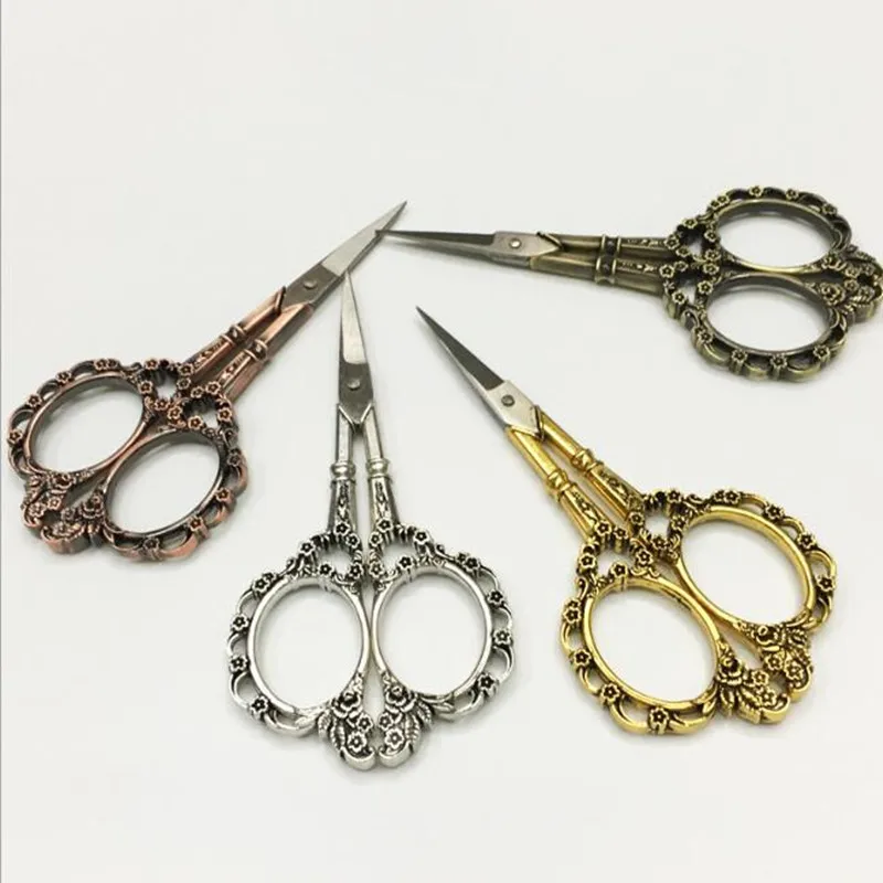 European Tailor's Sewing Scissors Cutting Plum Household DIY,Vintage Classical Flower Pattern Handicraft Steel Sewing,11cm,3Pcs
European Tailor's Sewing Scissors Cutting Plum Household DIY,Vintage Classical Flower Pattern Handicraft Steel Sewing,11cm,3Pcs