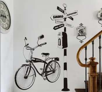 DIY living room sofa background decoration hand-painted bicycle wall sticker personalized wall art picture home decoration
DIY living room sofa background decoration hand-painted bicycle wall sticker personalized wall art picture home decoration