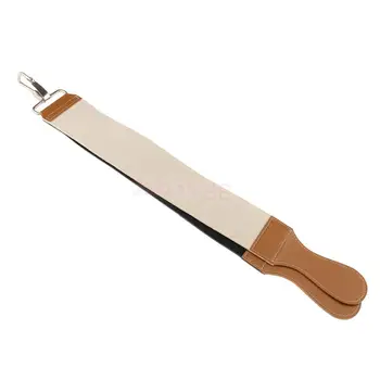Durable Profession Barber Leather Canvas Strop Straight Razor Sharpener Shaving Hanging Belt Tool for Men Salon
Durable Profession Barber Leather Canvas Strop Straight Razor Sharpener Shaving Hanging Belt Tool for Men Salon