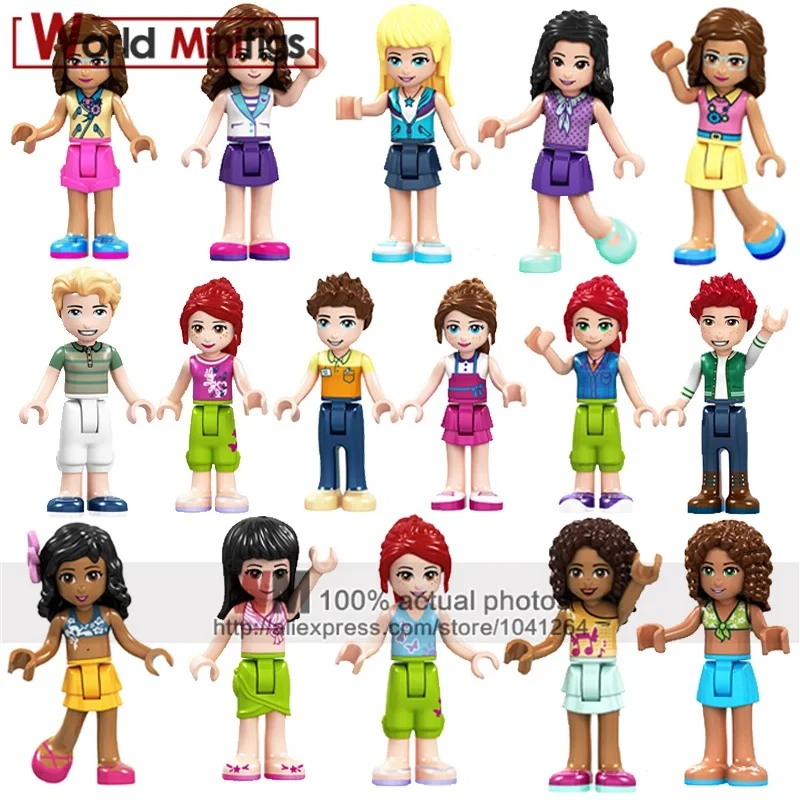 Single Building Block Legoing Friends Olivia Stephanie Emma Mia Dancet Legoing Princess Girl Figures Bricks Model Children Gift
Single Building Block Legoing Friends Olivia Stephanie Emma Mia Dancet Legoing Princess Girl Figures Bricks Model Children Gift