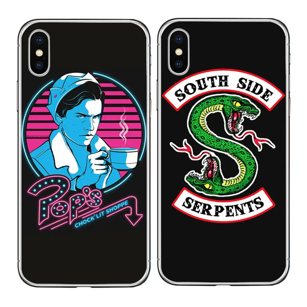Ultra Thin Soft Durable Riverdale TPU Silicon Transparent Clear Back for iPhone 4 4S 5 5S 5C SE 6 6S 7 8 Plus X Case Phone Cover 
Ultra Thin Soft Durable Riverdale TPU Silicon Transparent Clear Back for iPhone 4 4S 5 5S 5C SE 6 6S 7 8 Plus X Case Phone Cover