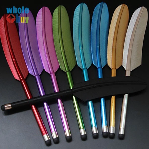 100pcs/lot New Design Feather Capacitive Stylus Screen Pen Touch Screen Pen Capacitive Stylus Pen For Smart Phone Tablet/iPad
100pcs/lot New Design Feather Capacitive Stylus Screen Pen Touch Screen Pen Capacitive Stylus Pen For Smart Phone Tablet/iPad