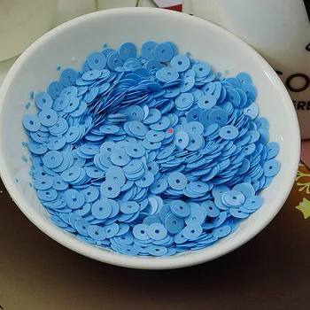 50g (4000pcs) 6mm Solid Colors Flat Round Sequins For Craft Designer DIY Accessories Middle Hole Solid Middle Blue
50g (4000pcs) 6mm Solid Colors Flat Round Sequins For Craft Designer DIY Accessories Middle Hole Solid Middle Blue
