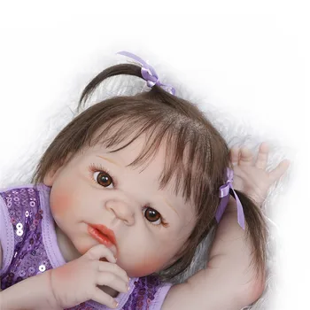 Fake baby girl born full silicone reborn NPK baby dolls toys xmas gift 23" soft bebe alive reborn bonecas brinquedo menina
Fake baby girl born full silicone reborn NPK baby dolls toys xmas gift 23" soft bebe alive reborn bonecas brinquedo menina
