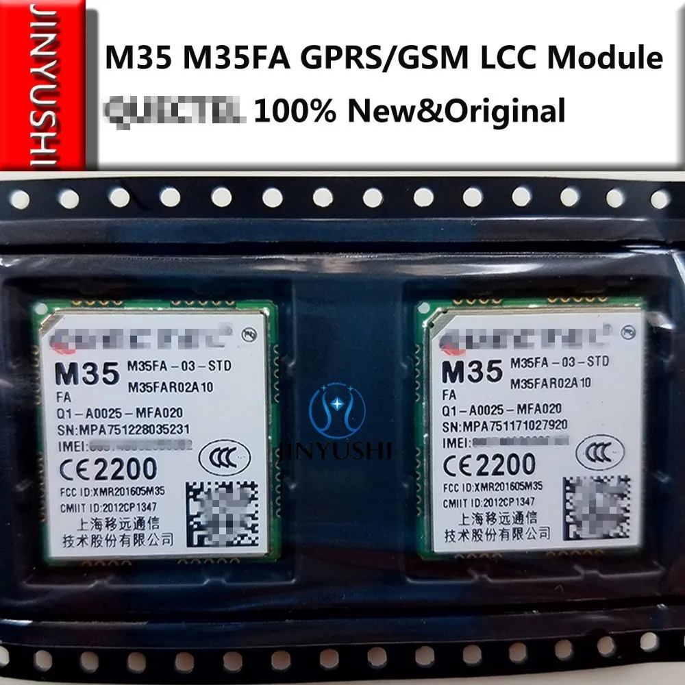 JINYUSHI for M35 M35FA GPRS/GSM LCC Module 100% New&Original in the stock Free shipping
JINYUSHI for M35 M35FA GPRS/GSM LCC Module 100% New&Original in the stock Free shipping