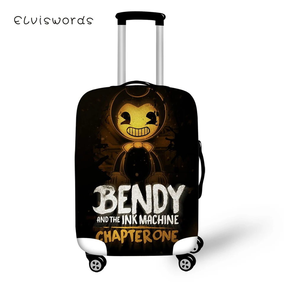 ELVISWORDS Protective Suitcase Cover Bendy and the Ink Machine Elastic Dust-proof Luggage Cover Waterproof Luggage Accessories
ELVISWORDS Protective Suitcase Cover Bendy and the Ink Machine Elastic Dust-proof Luggage Cover Waterproof Luggage Accessories