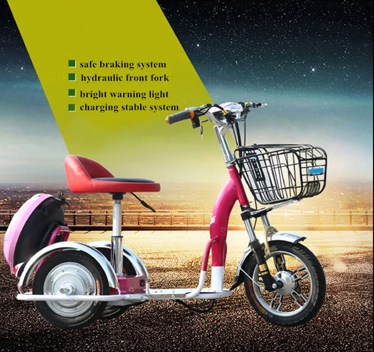 Electric Handicapped Scooter Mini Light 48v 500w Multiple Color with Three Wheel
Electric Handicapped Scooter Mini Light 48v 500w Multiple Color with Three Wheel