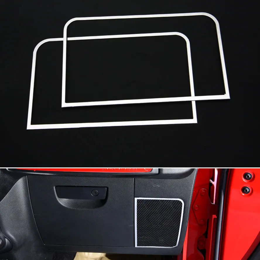 2pcs/set Aluminium Car Interior Instrument Dashboard Sound Speaker Cover Frame Trim For Wrangler 2011-2015 Car Styling Car-cover
2pcs/set Aluminium Car Interior Instrument Dashboard Sound Speaker Cover Frame Trim For Wrangler 2011-2015 Car Styling Car-cover