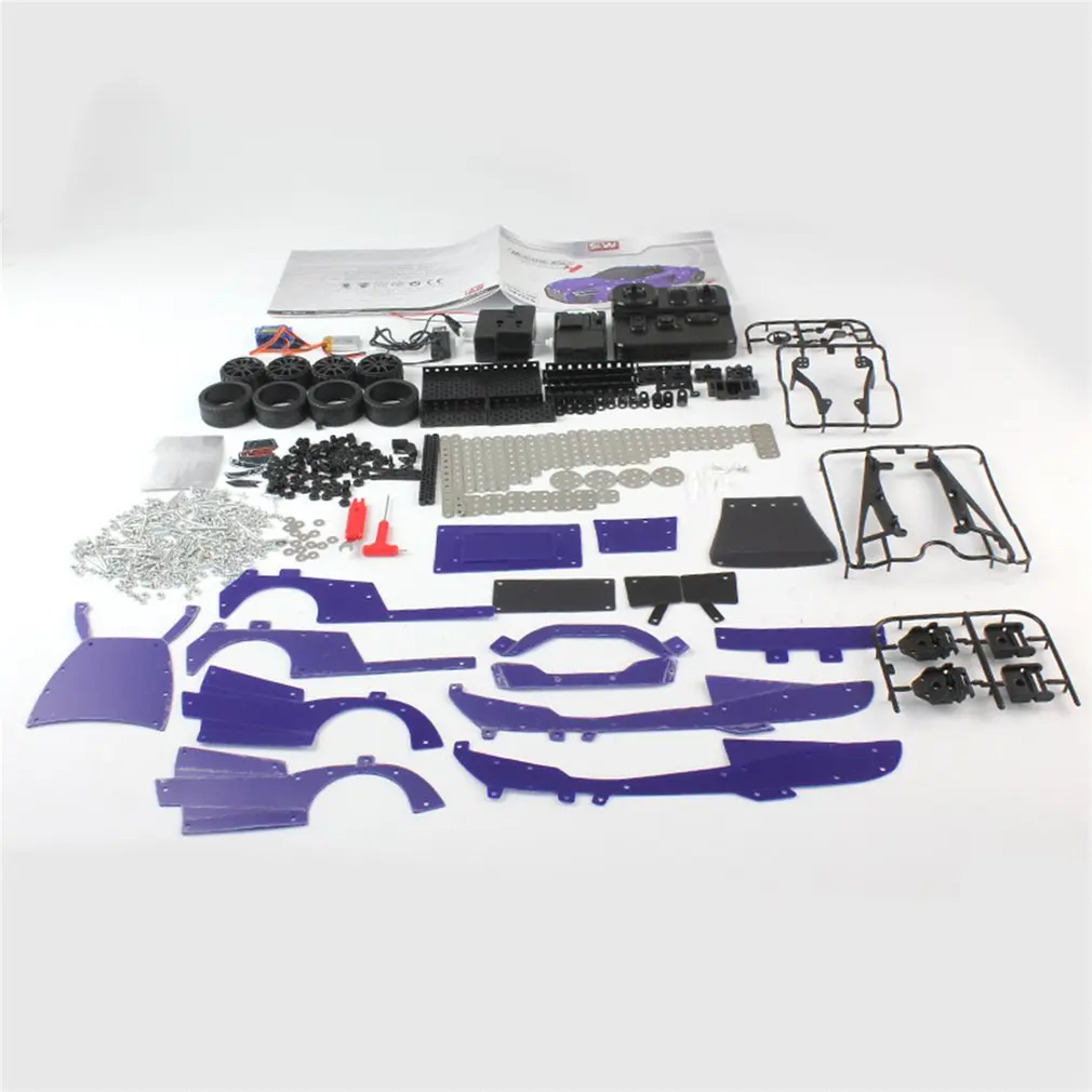 SW(RC)-001 571pcs 518pcs 560pcs 1/16 Stainless Steel Remote Control DIY Assembly RC Car Truc Building Blocks Model for Children
SW(RC)-001 571pcs 518pcs 560pcs 1/16 Stainless Steel Remote Control DIY Assembly RC Car Truc Building Blocks Model for Children