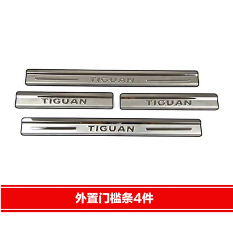 Stainless Steel Door Sill / Scuff Plate / Threshold 4pcs/set For 2008 -2016 for Volkswagen TIGUAN
Stainless Steel Door Sill / Scuff Plate / Threshold 4pcs/set For 2008 -2016 for Volkswagen TIGUAN